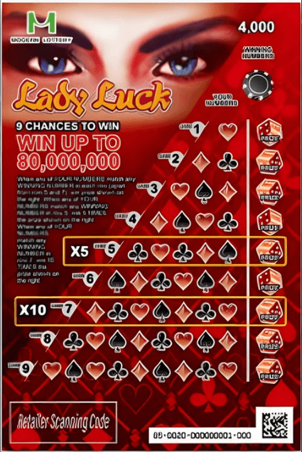 Casino-Themed Games scratchcard example