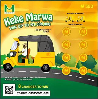 Cultural-Themed Games scratchcard example